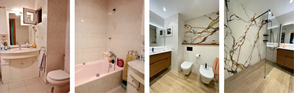 Reforma de baños en Molins de Rei