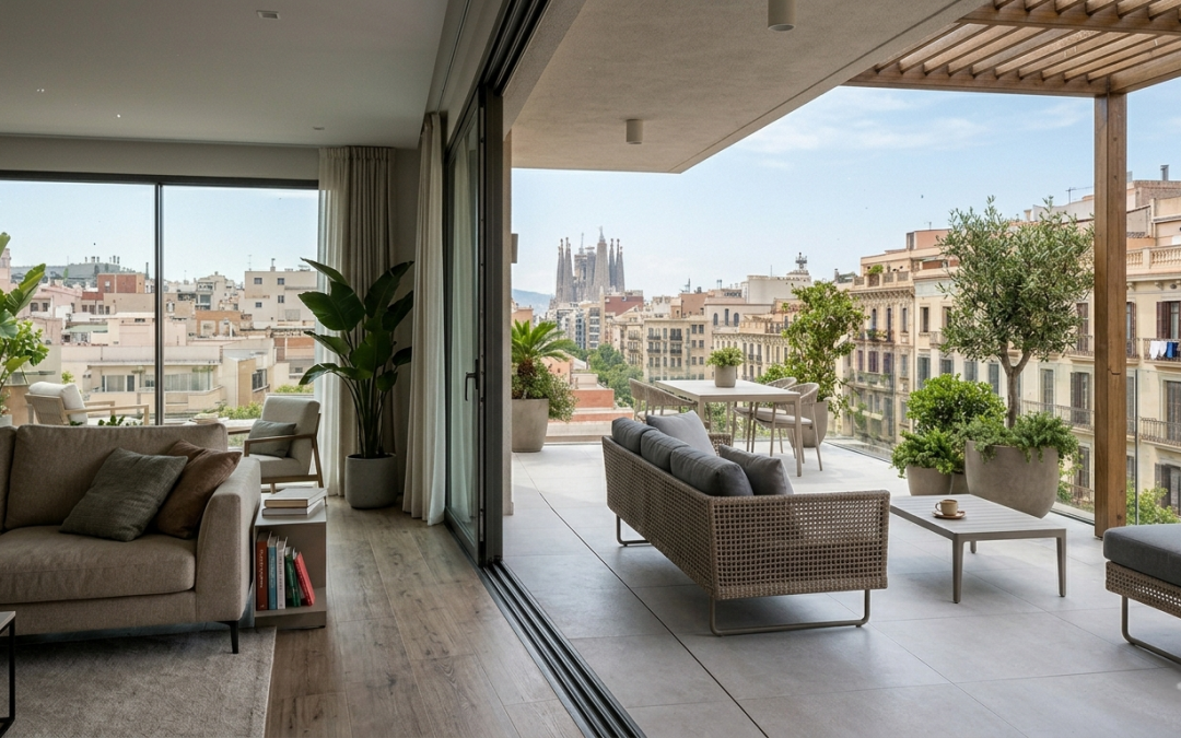 Reforma integral con terraza en Barcelona: cómo ganar luz y amplitud en tu vivienda